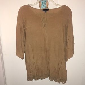 Brown Blouse